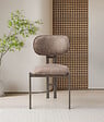 HABITAT ET JARDIN - Ensemble de chaises (2 pièces) en métal "Muriz" - Vison - vignette