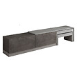 HABITAT ET JARDIN - Meuble TV en bois "Nest" - 180 x 30 x 36 cm - Gris - vignette
