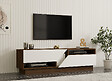 HABITAT ET JARDIN - Meuble TV en bois "Koza" - 160 x 40 x 45 cm - NoyerBlanc - vignette