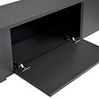 HABITAT ET JARDIN - Meuble TV en bois "Onera" - 180 x 30 x 50 cm - Anthracite / Noir - vignette