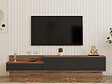 HABITAT ET JARDIN - Meuble TV en bois "Asir" - 160 x 35 x 35 cm - Marron - vignette