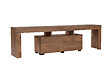 HABITAT ET JARDIN - Meuble TV en bois "Enclave" - 180 x 31 x 50 cm - Marron - vignette