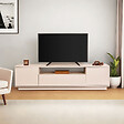 HABITAT ET JARDIN - Meuble TV en bois "Veramont" - 180 x 44 x 44 cm - Beige - vignette