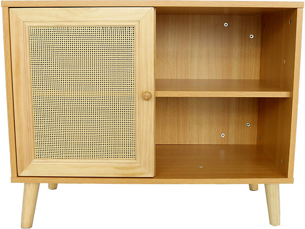 HABITAT ET JARDIN - Buffet en bois "Iguane" - 80 x 40 x 66 cm - Marron - large