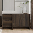 HABITAT ET JARDIN - Buffet en bois "Laris 130" - 130 x 44 x 82 cm - Marron - vignette