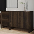 HABITAT ET JARDIN - Buffet en bois "Laris 130" - 130 x 44 x 82 cm - Marron - vignette