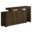 HABITAT ET JARDIN - Buffet en bois "Beliz" - 170 x 35 x 80 cm - Noyer Antique - vignette