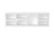 HABITAT ET JARDIN - Buffet en bois "Ferlis" - 160 x 40 x 51 cm - Blanc - vignette