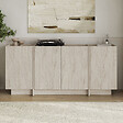 HABITAT ET JARDIN - Buffet en bois "Dorma" - 180 x 45 x 80 cm - Travertin - vignette