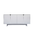 HABITAT ET JARDIN - Buffet en bois "Doruk" - 180 x 40 x 81 cm - Blanc - vignette