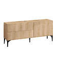 HABITAT ET JARDIN - Buffet en bois "Laika" - 180 x 40 x 80 cm - Beige - vignette