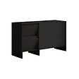 HABITAT ET JARDIN - Buffet en bois "Laris 130" - 130 x 44 x 82 cm - Noir - vignette