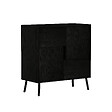 HABITAT ET JARDIN - Buffet en bois "Darien" - 76 x 35 x 79 cm - Noir - vignette