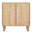 HABITAT ET JARDIN - Buffet en bois "Lina" - 72 x 36 x 73 cm - Beige - vignette