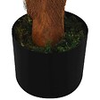 VIDAXL - vidaXL Palmier Cycas artificiel avec pot 160 cm Vert - vignette