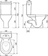 ONDEE - Pack WC NF Sans Bride - Abattant Thermodur - Fermeture ralentie - vignette