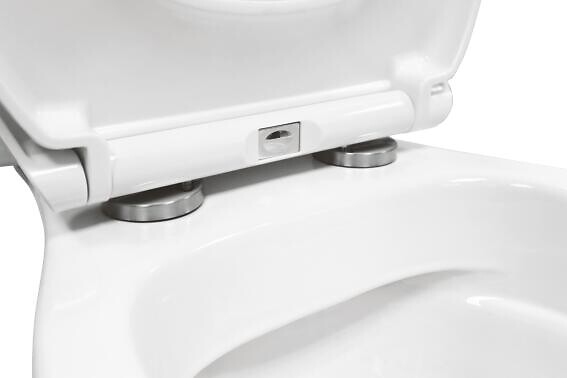 ONDEE - Pack WC NF Sans Bride - Abattant Thermodur - Fermeture ralentie - large