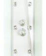 ONDEE - Cabine de douche hydromassante AMELIA - Porte Coulissante - Gris - 1/4 C - 90cm - vignette