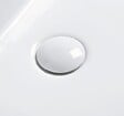 ONDEE - Bonde céramique clic-clac pour vasque - Finition Blanc Brillant - vignette