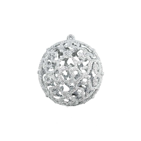 VIDAXL - vidaXL Ensemble de boules de Noël 100 pcs 3/4/6 cm Argenté - large