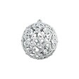 VIDAXL - vidaXL Ensemble de boules de Noël 100 pcs 3/4/6 cm Argenté - vignette
