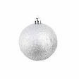 VIDAXL - vidaXL Ensemble de boules de Noël 100 pcs 3/4/6 cm Argenté - vignette