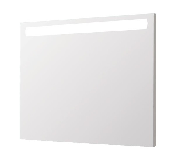 ONDEE - Miroir rétro-éclairant ADEL - Argent - 80x70cm - Verre - Cadre aluminium - large