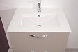 ONDEE - 2 Façades de tiroir MIXY - pour meuble de salle de bain - 80cm - Sable - Laqué - vignette