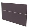 ONDEE - 2 Façades de tiroir MIXY - pour meuble de salle de bain - 80cm - Gris - Laqué - vignette