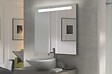 ONDEE - Miroir rétro-éclairant ADEL - Argent - 60x70cm - Verre - Cadre aluminium - vignette