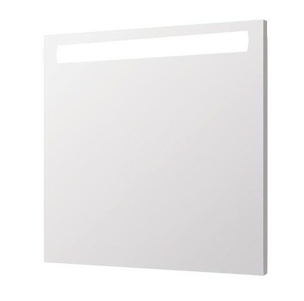 ONDEE - Miroir rétro-éclairant ADEL - Argent - 60x70cm - Verre - Cadre aluminium - large
