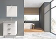 ONDEE - Meuble salle de bain à poser MONTECARLO - L60cm - Blanc -  - Livré monté - vignette