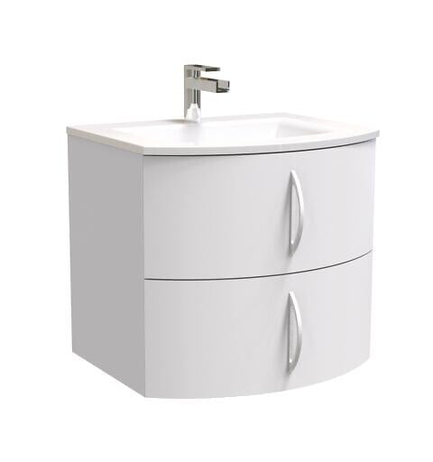 ONDEE - Meuble FROLLO laqué 60 blanc - large