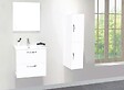 ONDEE - 2 Façades de porte MIXY - pour colonne de salle de bain - 30cm - Blanc - Laqué - Livré en kit - vignette