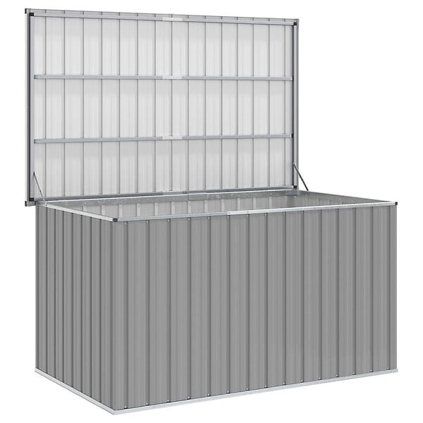 VIDAXL - vidaXL Boîte de rangement de jardin Gris 171x99x93 cm - large