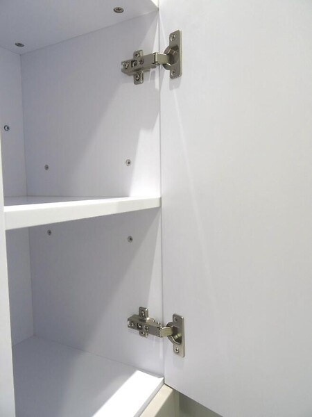ONDEE - Caisson de colonne de salle de bain MIXY - 30cm - Blanc - Mélaminé - Livré en kit - large