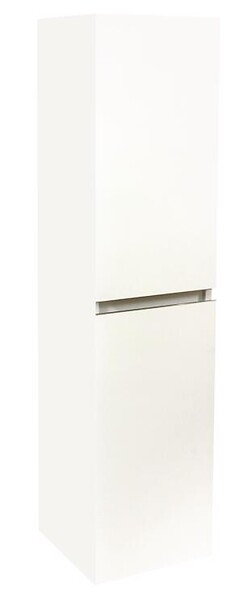 ONDEE - Colonne de salle de bain à suspendre TRENDY 2 Portes - Largeur 30cm - Laqué blanc brillant - large
