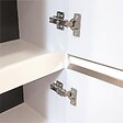 ONDEE - Colonne de salle de bain à suspendre TRENDY 2 Portes - Largeur 30cm - Laqué blanc brillant - vignette