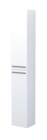 ONDEE - Colonne de rangement à suspendre ARUBA - 30cm - Blanc - Laqué - Livré en kit - large