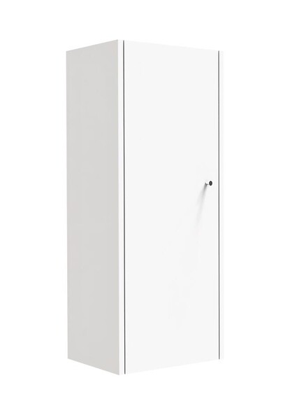 ONDEE - Colonne de salle de bain à suspendre IVAN S+ - L35cm - BLANC - Mélaminé - Livré en kit - large
