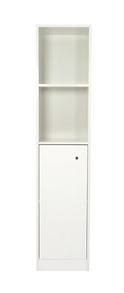 ONDEE - Colonne de salle de bain à poser ABBY - 35cm - Blanc - Laqué - Livré monté - large