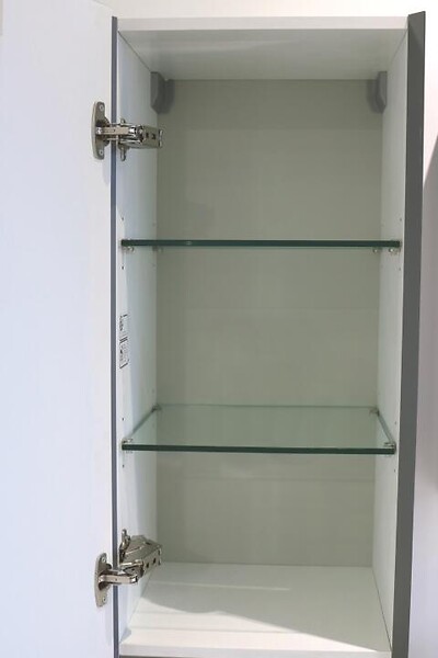 ONDEE - Colonne de salle de bain à suspendre MAX - L40cm - Anthracite - Mat - Livré monté - large