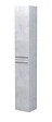 ONDEE - Colonne de rangement à suspendre ARUBA - 30cm - Ciment - Mélaminé - Livré en kit - vignette