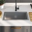 VIDAXL - vidaXL Évier de cuisine fait main Acier inoxydable - vignette