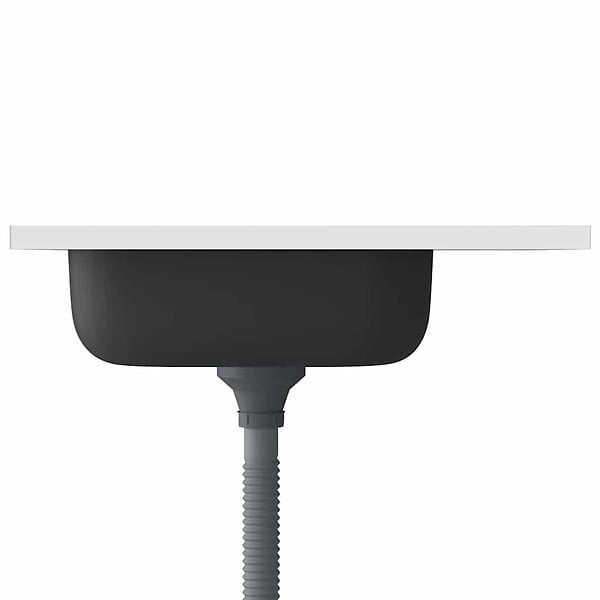 VIDAXL - vidaXL Évier de cuisine et égouttoir argenté 600x500x155 mm inox - large