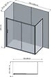 ONDEE - Pack complet de montage panneaux muraux Marbre Blanc 200 cm- Profilé chromé inclus - vignette