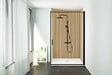 ONDEE - Pack montage 3 panneaux muraux en niche - Tasseau bois 120 cm - profilés noirs - vignette
