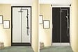 ONDEE - Pack montage 3 panneaux muraux en niche -  Blanc & Noir 120 cm - profilés blanc - vignette