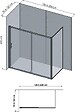 ONDEE - Pack de montage panneaux muraux Marbre Blanc effet mat 200 cm - Profilé chromé - vignette