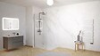 ONDEE - Panneau mural DEKORPANO - Marbre gris Brillant- EVENA - 1,2m x 2,55m x 4mm - vignette